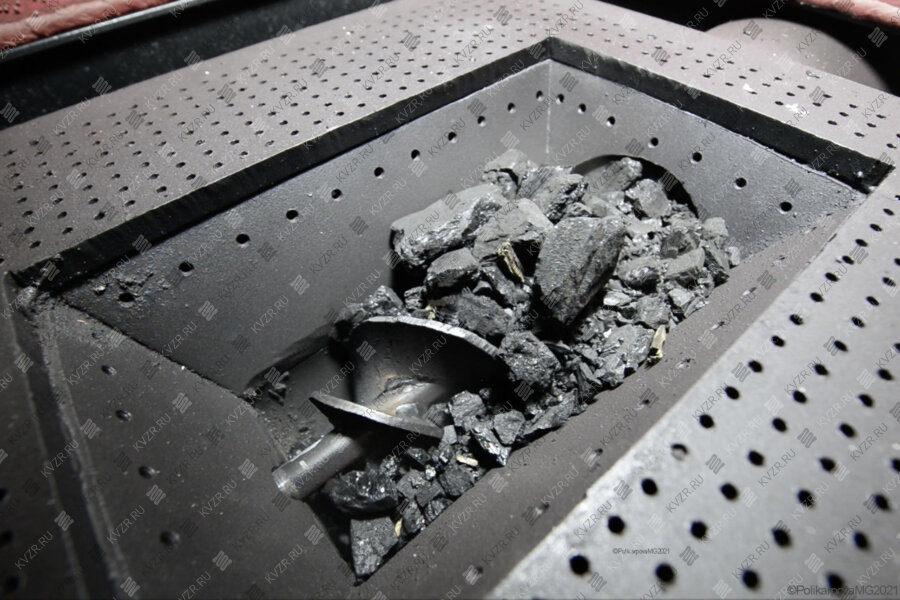 Подача угля шнековая