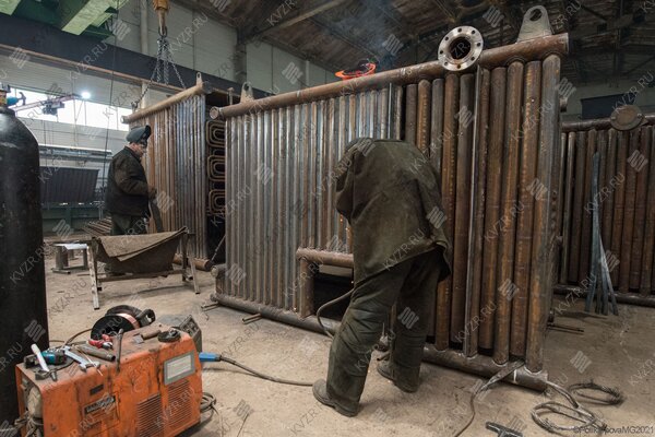 Изготовление промышленных котлов КВм 1.28 МВт