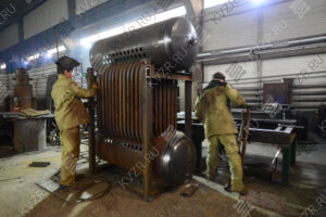 Изготовление котла парового на щепе