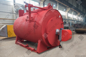 Цилиндрический жаротрубный котел