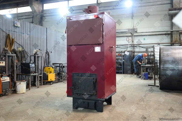 Изготовление твердотопливного котла 200 кВт